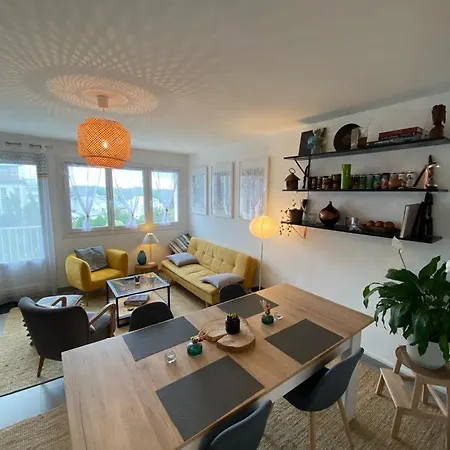 Appartement Lumineux 70 M2 & Parking Prive Proche Centre Brest Exterior photo
